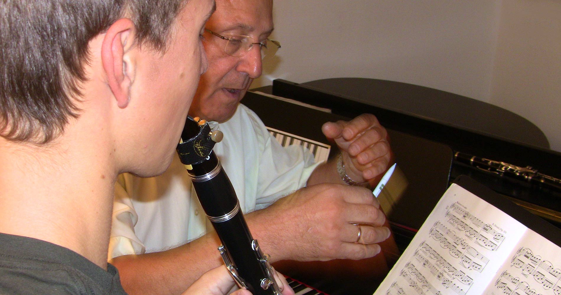 Преподавание музыки, кларнет